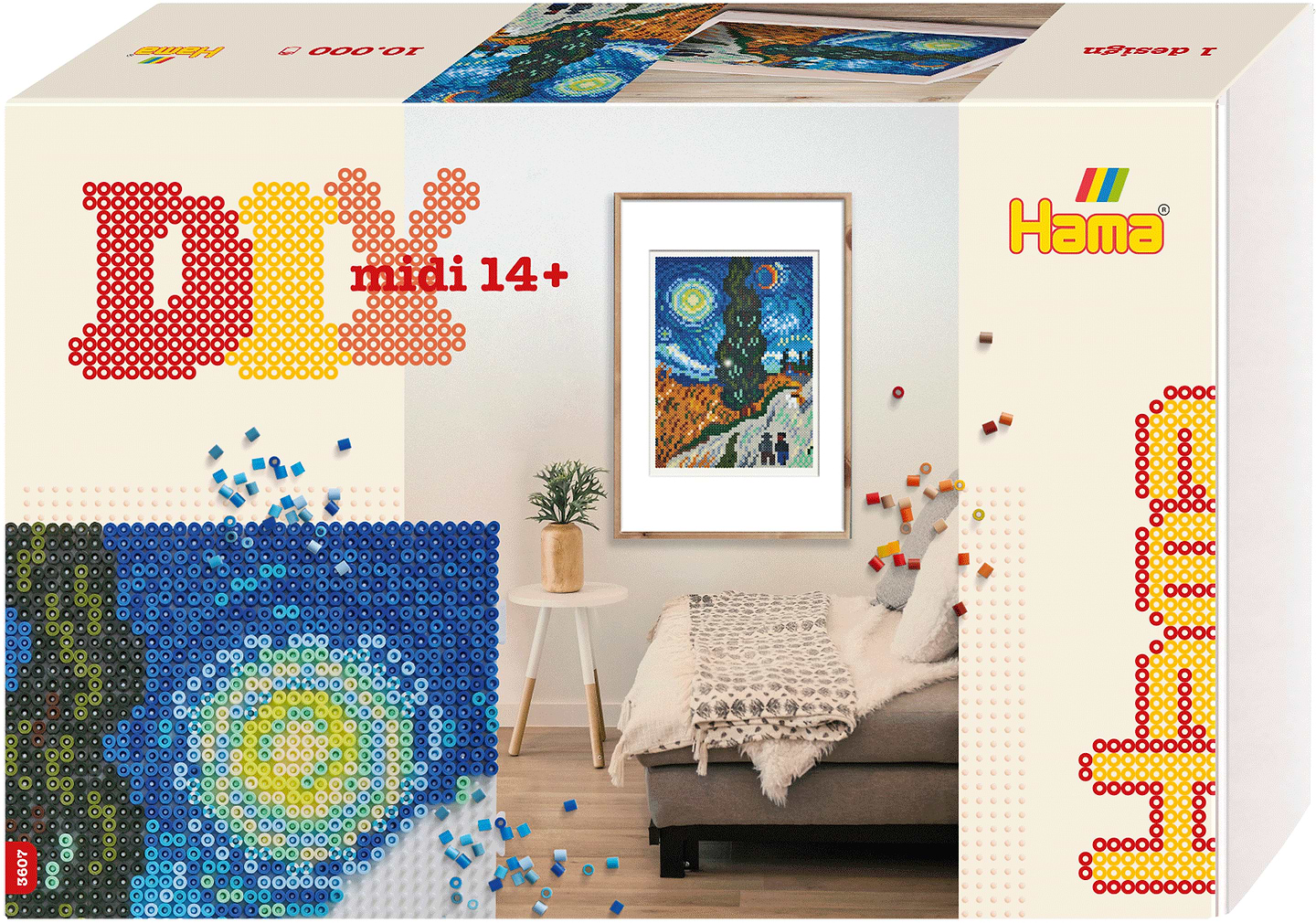 Набор для изготовления декора Hama Искусство ван Гог Midi 5+ (HM-3607)