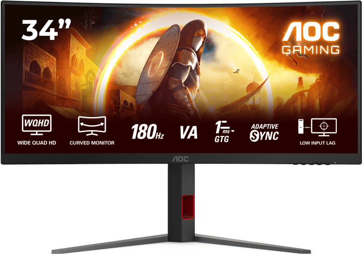 Монитор игровой AOC CU34G4 - Фото 1