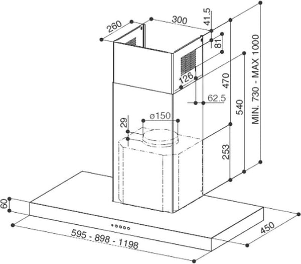 Фото - Вытяжка декоративная Faber Stilo Smart X A90