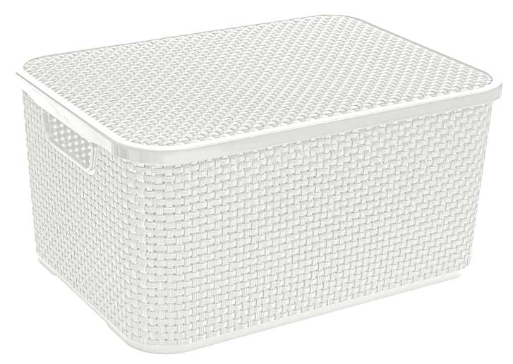Короб для зберігання BRANQ RATTAN 10 л білий (1723.2) - Фото 1