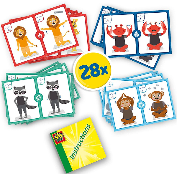 Фото - Настольная игра (3-4 года) Ses Creative ДЗЕН: ЙОГА С ЖИВОТНЫМИ (02407S)