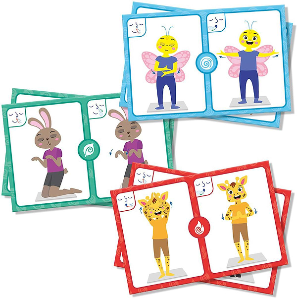 Фото - Настольная игра (3-4 года) Ses Creative ДЗЕН: ЙОГА С ЖИВОТНЫМИ (02407S)