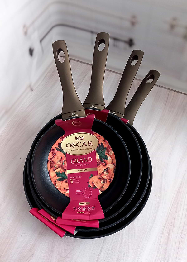 Фото - Сковорода универсальная OSCAR Grand 24 см (OSR-1103-24)