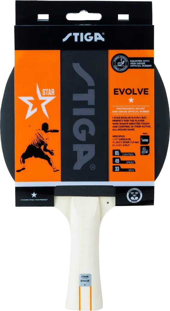 Ракетка для настільного тенісу Stiga Evolve FL (1211-8318-01)