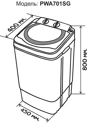 Фото - Стиральная машина Prime Technics PWA701SG