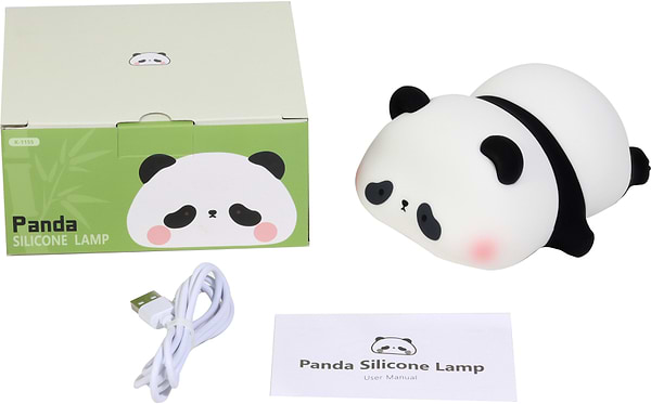 Фото - Нічник дитячий VALESO Панда лежача