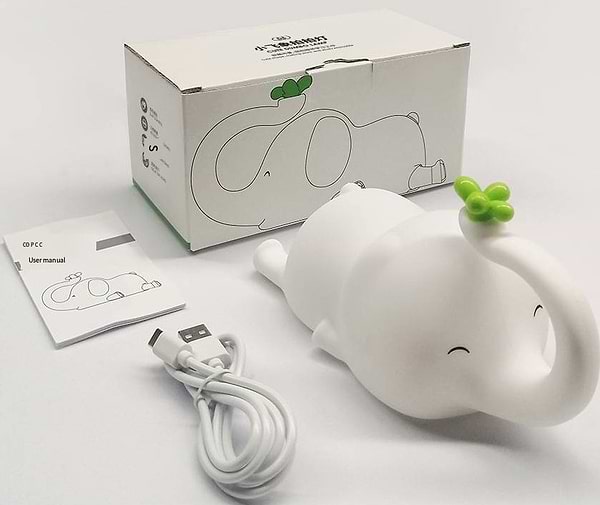 Фото - Ночник детский VALESO Слоник