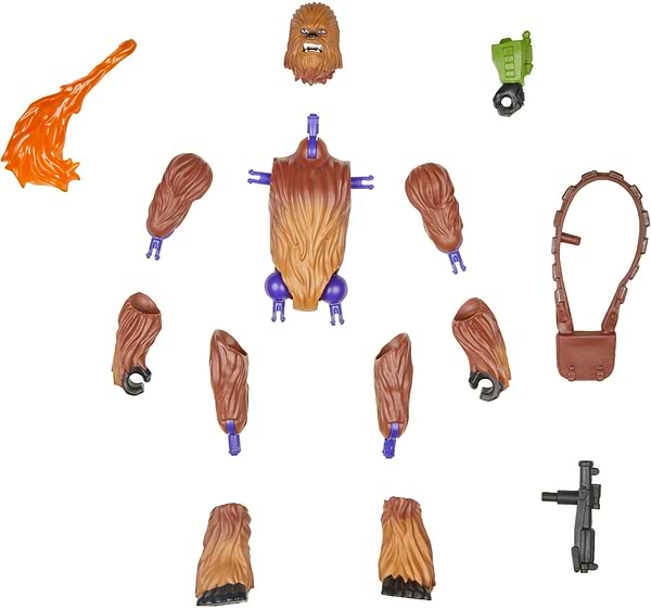 Фото - Коллекционная фигурка Hasbro Звездные войны серии MixMashers SW MIXMASHERS CHEWBACCA BASIC FIGURE (F9479_G0297)