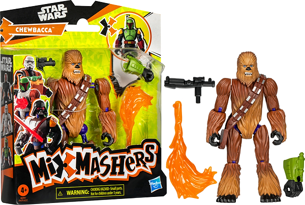 Фото - Коллекционная фигурка Hasbro Звездные войны серии MixMashers SW MIXMASHERS CHEWBACCA BASIC FIGURE (F9479_G0297)
