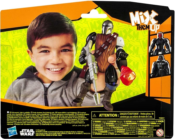 Фото - Колекційна фігурка Hasbro Зоряні війни серії MixMashers SW MIXMASHERS MANDO AND GROGU DLX FIGURE (F9481_G0300)