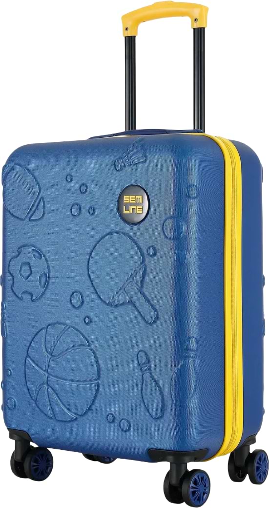 Чемодан детский Semi Line S Blue/Yellow (T5888-2)