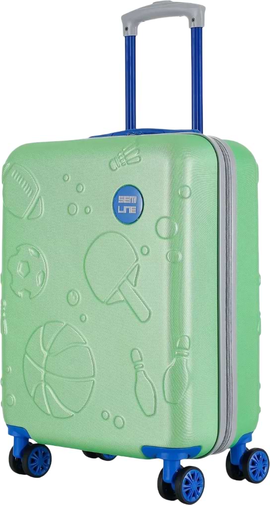 Чемодан детский Semi Line S Green/Blue (T5890-2)