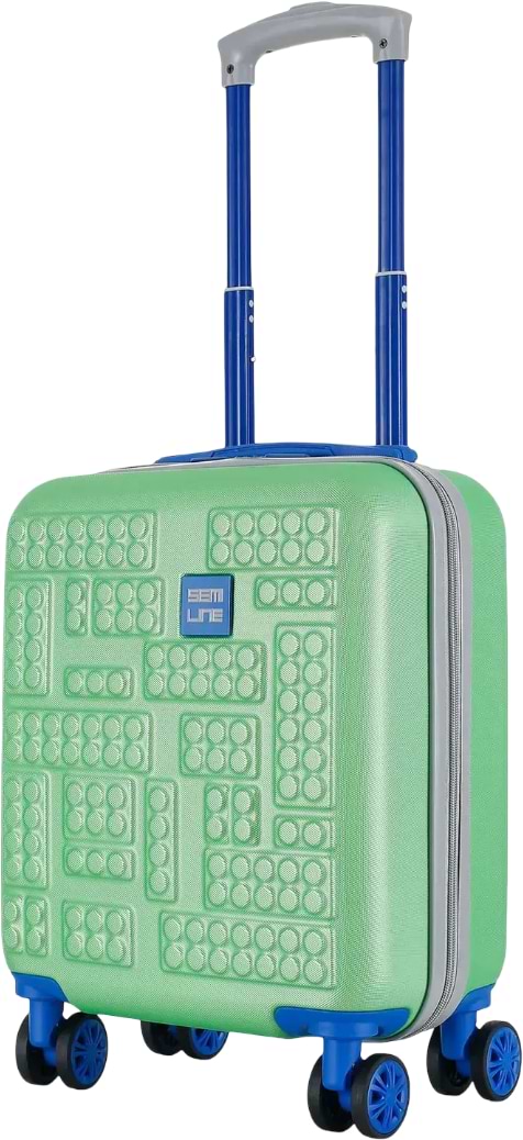 Чемодан детский Semi Line XS Green/Blue (T5890-1)