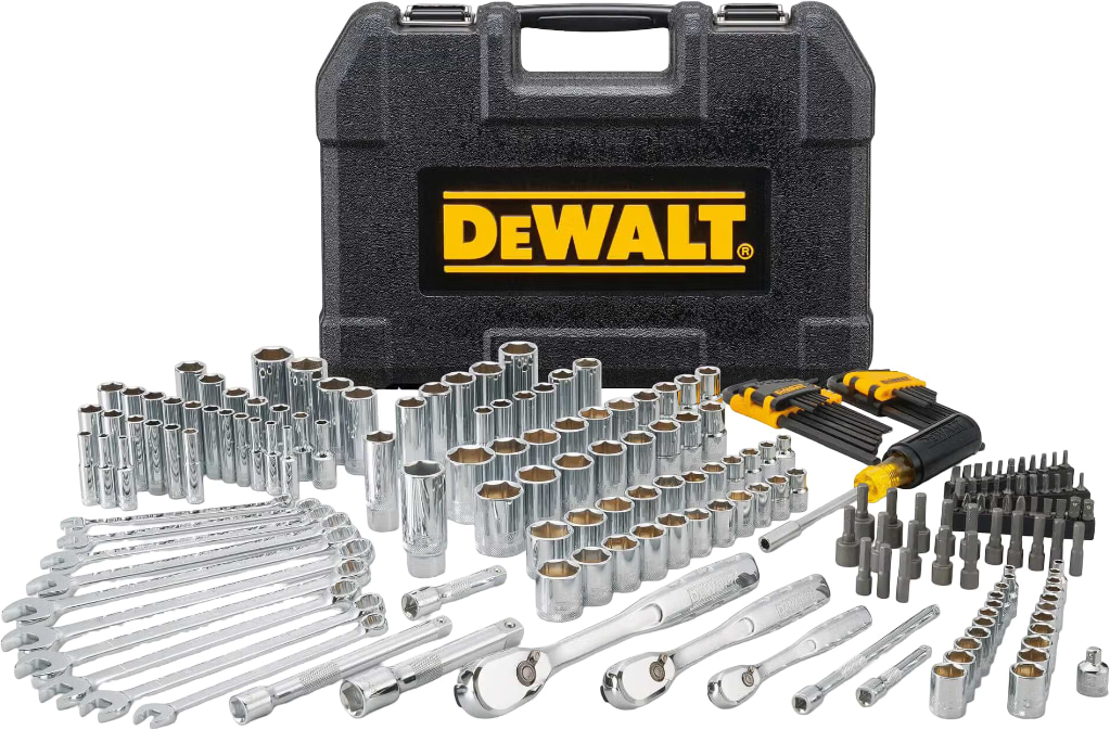 Набір інструментів DeWALT 1/4", 3/8", 1/2" 205 пр. (DWMT81534-1)