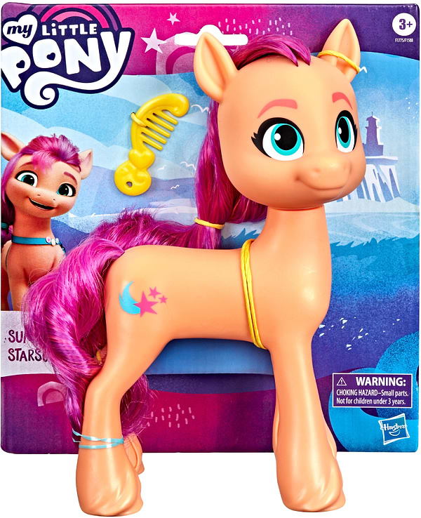 Фото - Колекційна фігурка Hasbro Моя маленька Поні F1775 MEGA MOVIE FRIENDS SUNNY (F1588_F1775)
