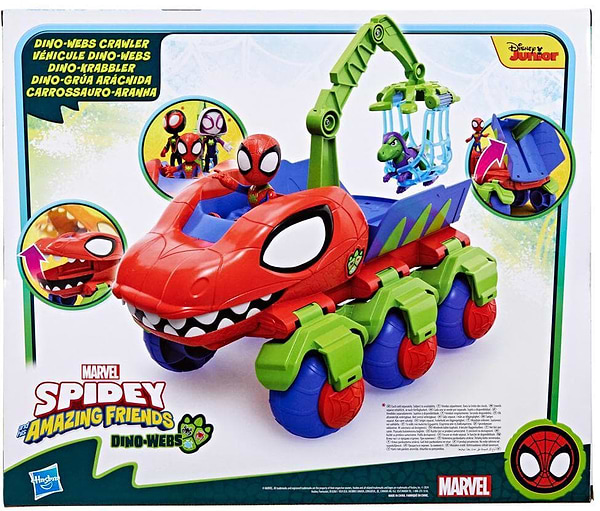 Фото - Ігровий набір Hasbro Транспорт Діно серії Спайді та його дивовижні друзі (F9480)