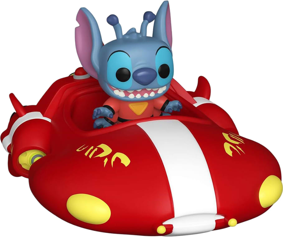 Коллекционная фигурка FUNKO BITTY POP! Ride cерии Лило и Стич - СТИЧ В КРАСНОМ КРЕЙСЕРЕ (85522) - Фото 1