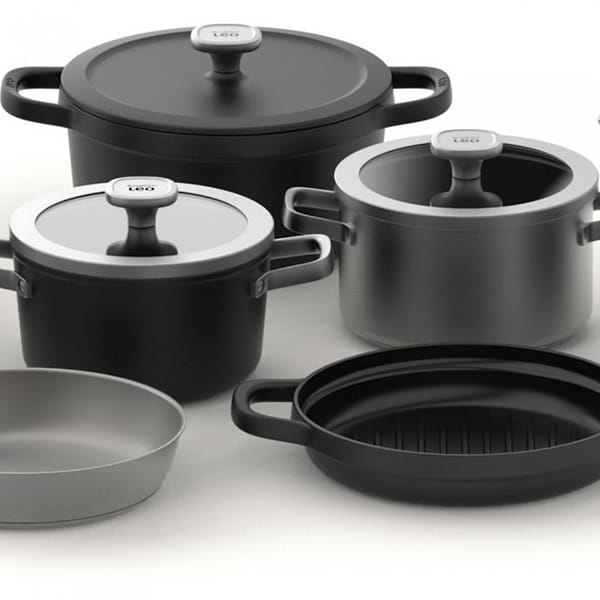 Фото - Сковорода універсальна Berghoff 3950495 LEO GRAPHITE 24 см