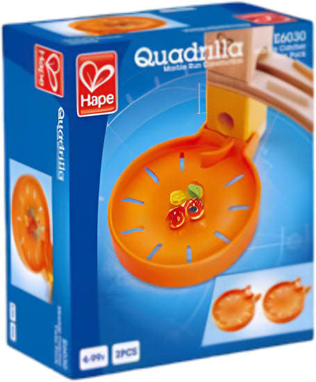 Пластиковий конструктор Hape Quadrilla 2 шт. (E6030)