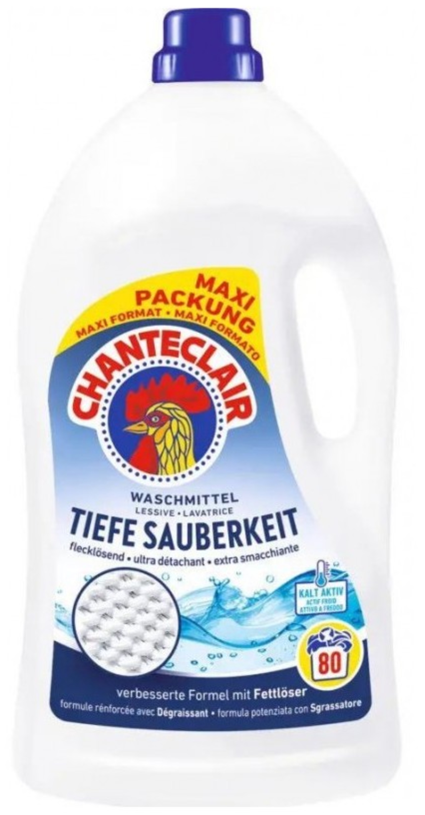 Гель для прання ChanteClair Глибоке очищення, 3,600 л - Фото 1