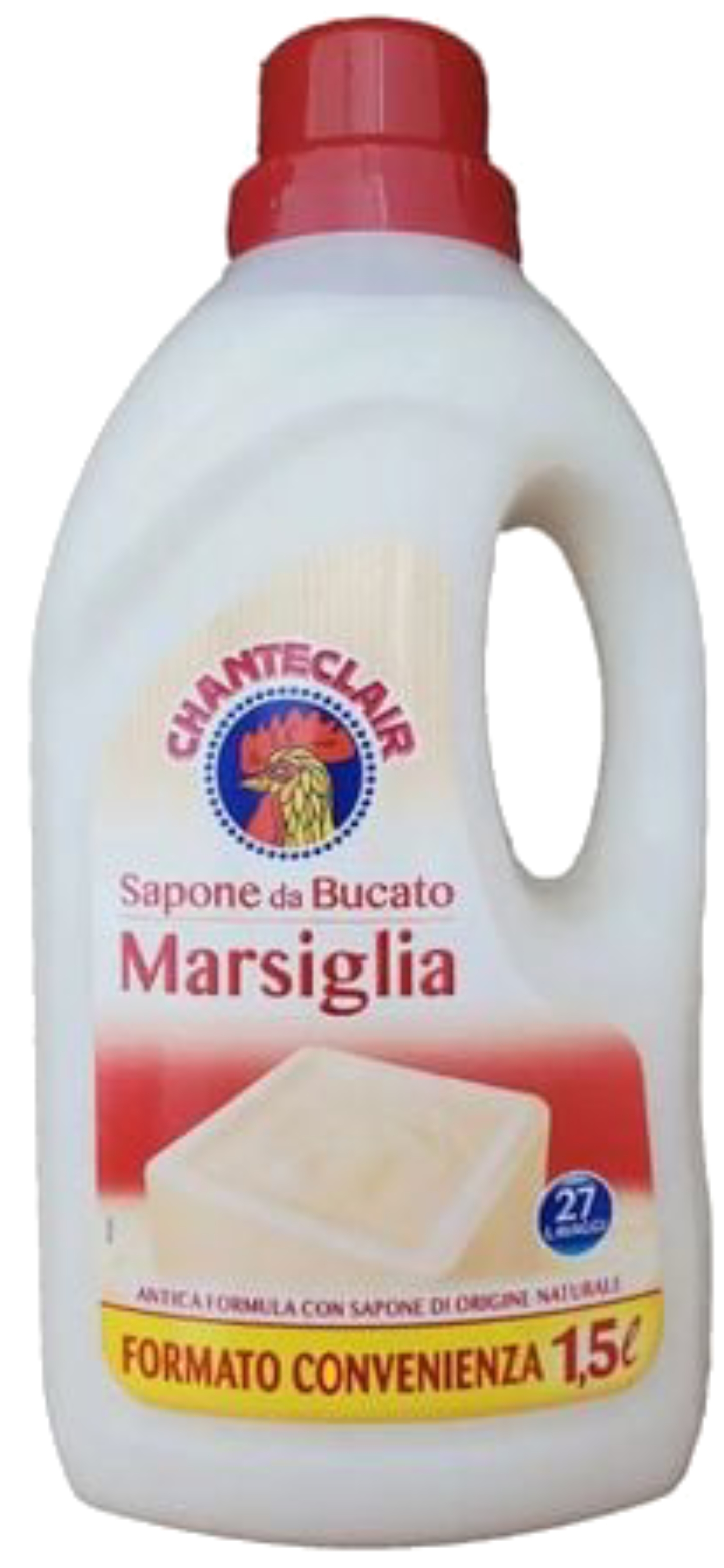 Гель для прання ChanteClair Мильний з ароматом Марсельське мило, 1,5 л - Фото 1