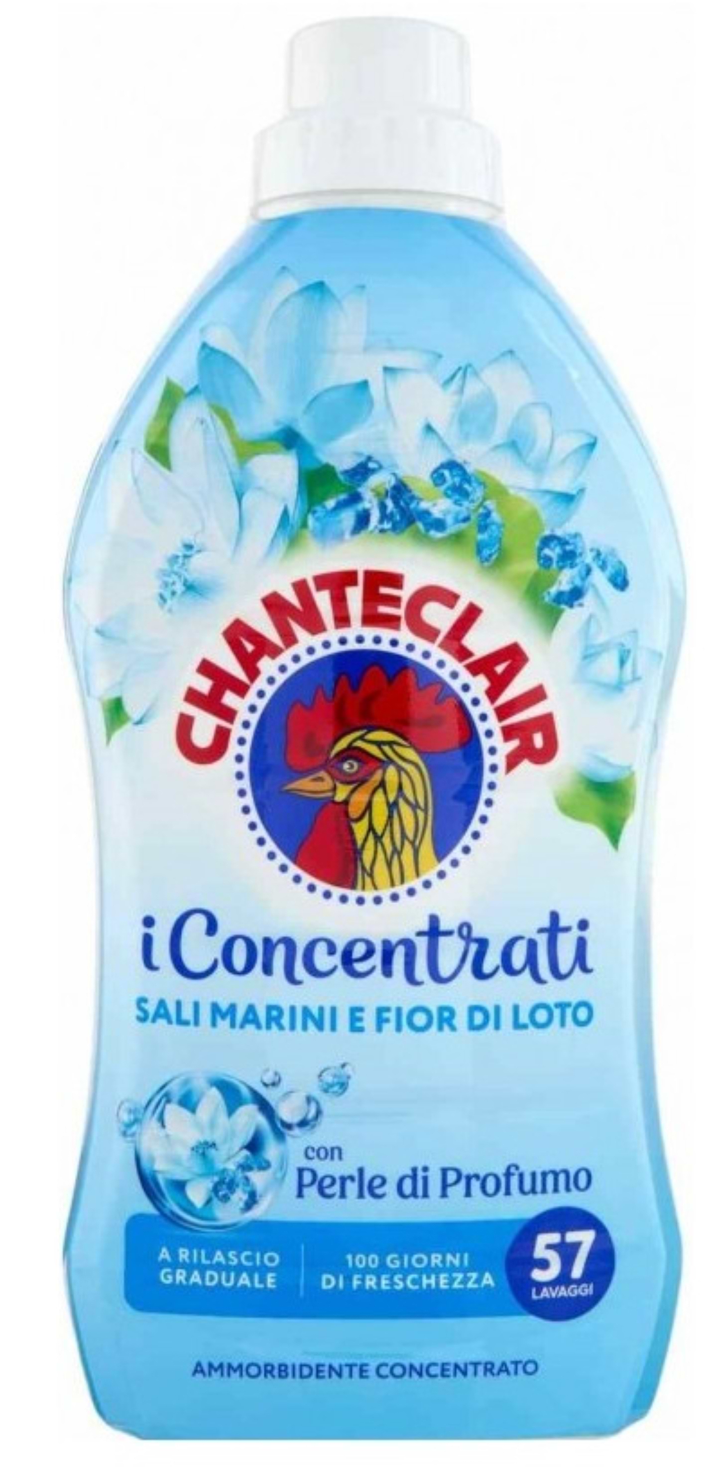 Ополіскувач для білизни ChanteClair концентрований, Морська сіль та Квітка Лотоса, 1140 мл - Фото 1