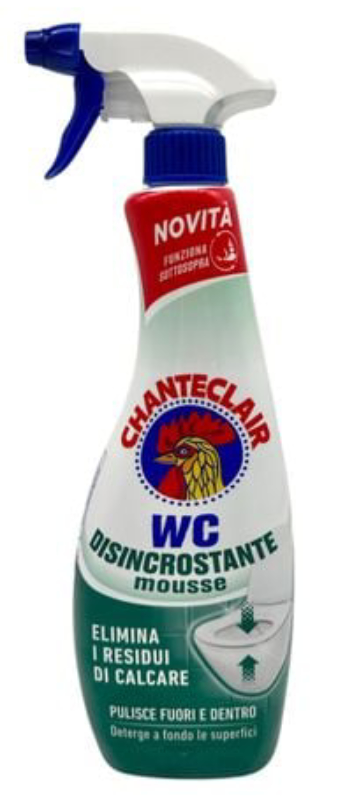 Засіб для чищення унітазу ChanteClair спрей піна для видалення каменю , 625 мл - Фото 1