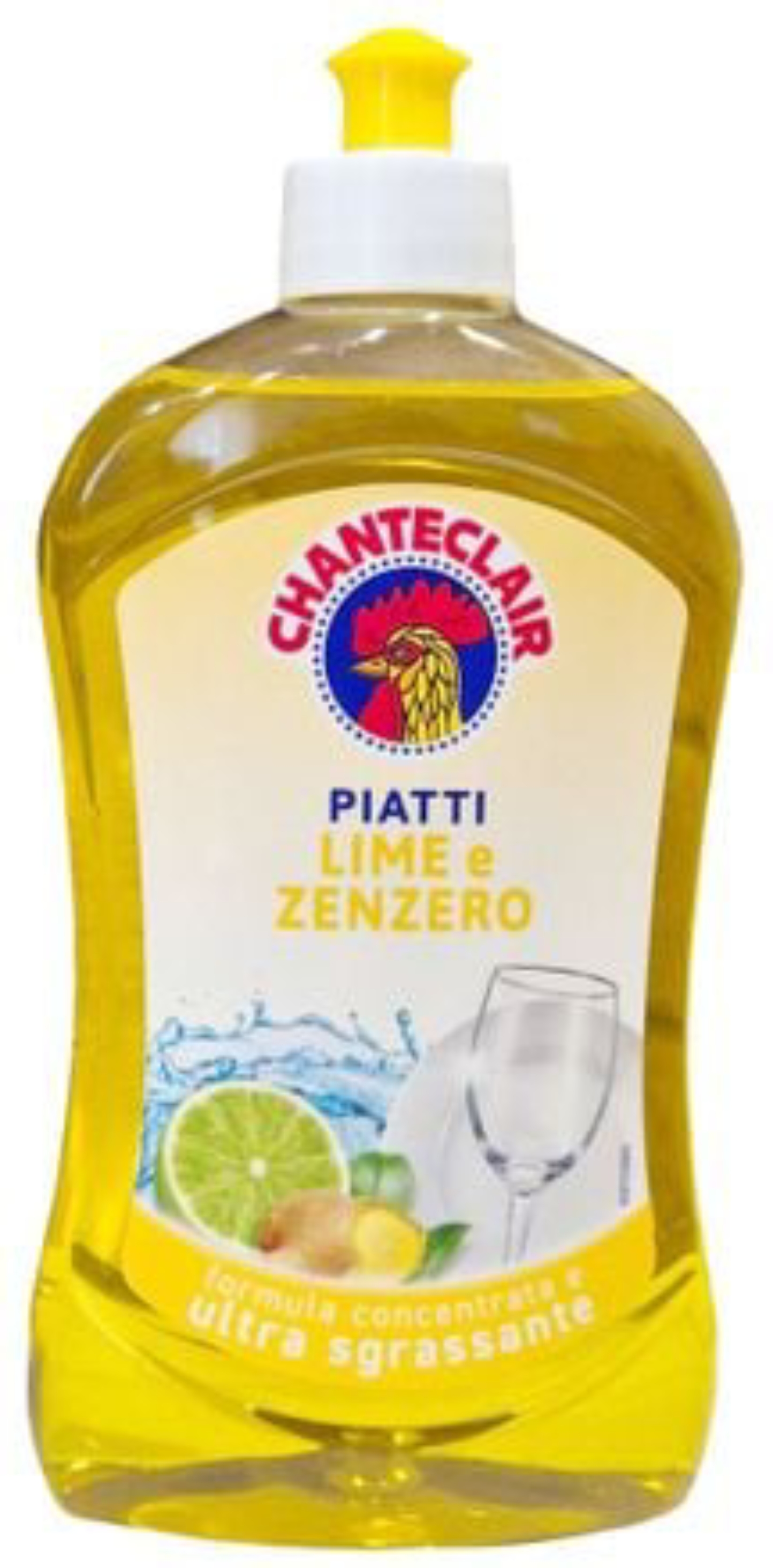 Засіб для ручного миття посуду ChanteClair Лайм та Імбир, 500 мл - Фото 1