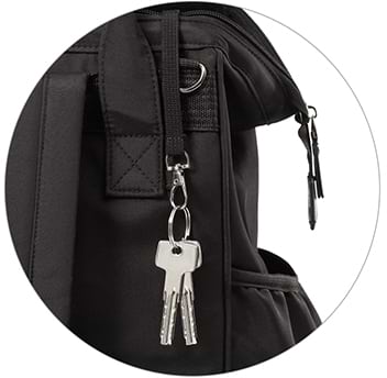 Фото - Рюкзак для батьків BabyOno MODERN STYLE Чорний з матрасиком для пеленання 40х27х19 см (1649/01)