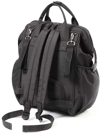 Фото - Рюкзак для батьків BabyOno MODERN STYLE Чорний з матрасиком для пеленання 40х27х19 см (1649/01)