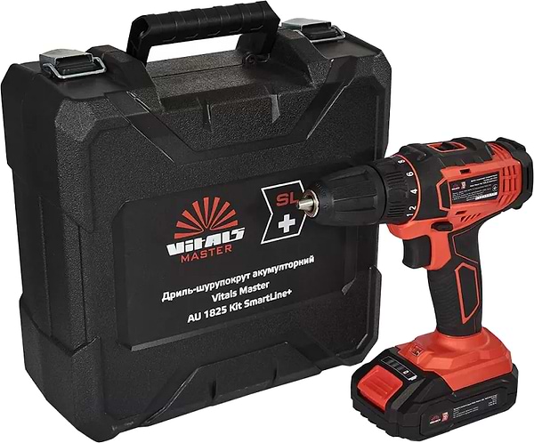 Фото - Дрель-шуруповерт VITALS Master AU 1825 Kit SmartLine+