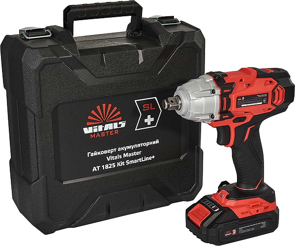 Фото - Гайковерт акумуляторний VITALS Master AT 1825 Kit SmartLine+