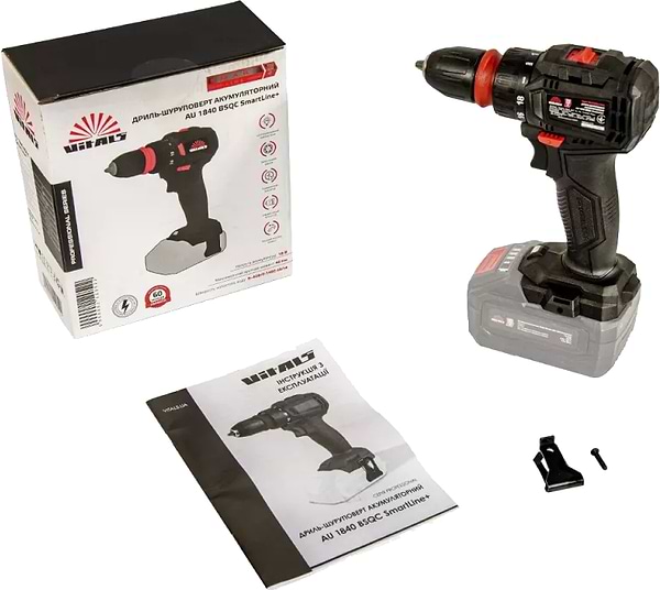 Фото - Дрель-шуруповерт VITALS Professional AU 1840 BSQC SmartLine+