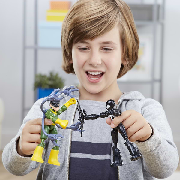 Фото - Коллекционная фигурка набор Hasbro Спайдер Мэн серия Бенди (F0239)