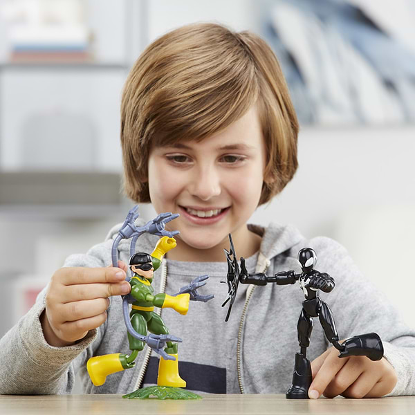 Фото - Коллекционная фигурка набор Hasbro Спайдер Мэн серия Бенди (F0239)