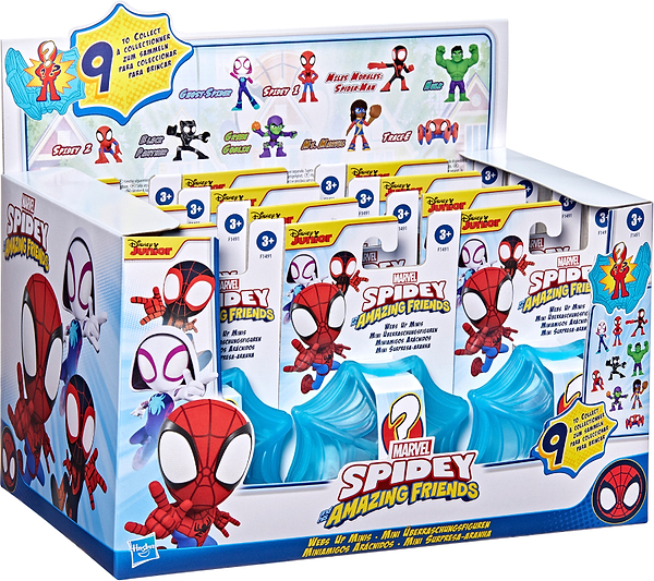 Фото - Ігрова фігурка-сюрприз Hasbro Спайді і його дивовижні друзі (F1491)