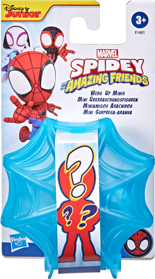Фото - Ігрова фігурка-сюрприз Hasbro Спайді і його дивовижні друзі (F1491)