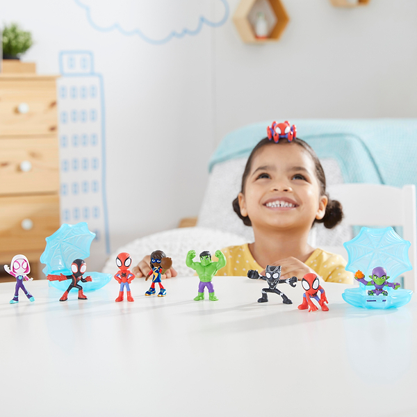 Фото - Ігрова фігурка-сюрприз Hasbro Спайді і його дивовижні друзі (F1491)