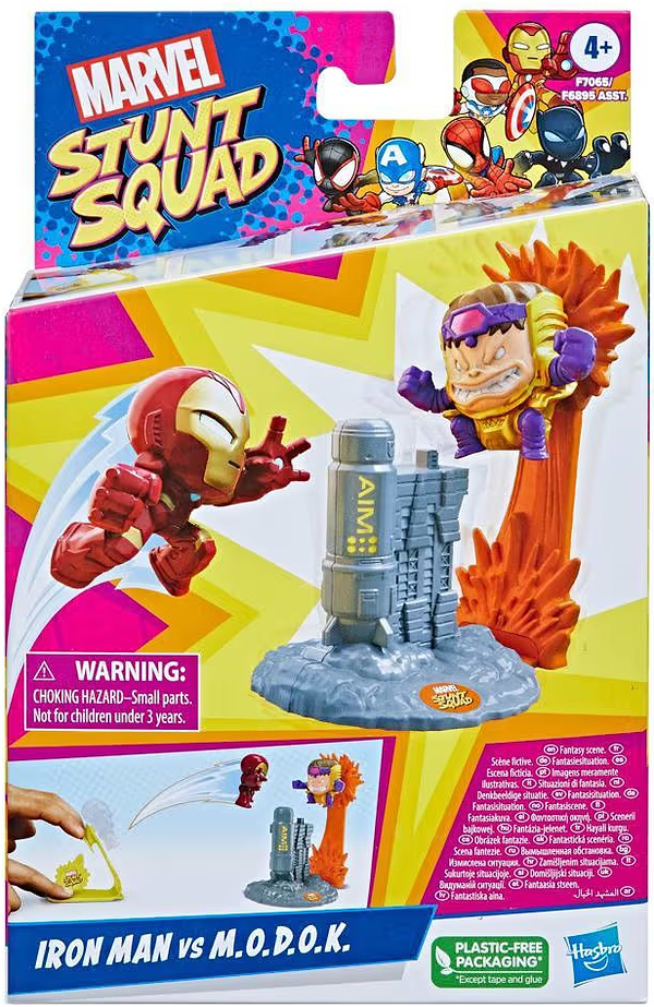 Фото - Колекційна фігурка набір Hasbro Герой проти Злочинця серії Команда каскадерів Марвел (F6895_F7065)