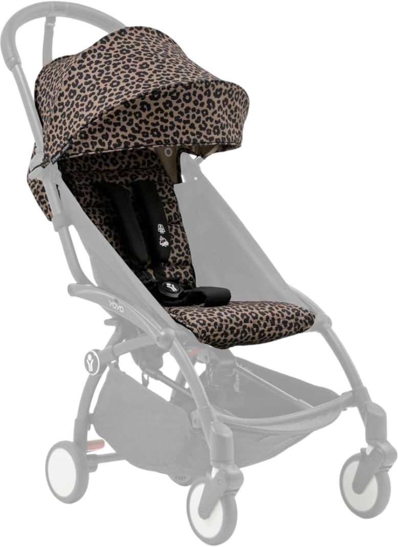 Купить Комплект текстиля для коляски Stokke YOYO 6+ Leopard (646413) - Фото 1 Комплект текстиля для коляски Stokke YOYO 6+ Leopard (646413) - Фото 1