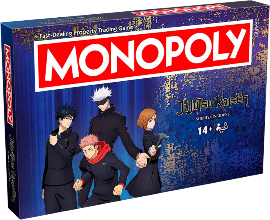 Купити Настільна гра (12+) Winning Moves JUJUTSU KAISEN Monopoly Магічна битва (WM04688-EN1-6) - Фото 1 Настільна гра (12+) Winning Moves JUJUTSU KAISEN Monopoly Магічна битва (WM04688-EN1-6) - Фото 1