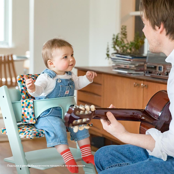 Фото - Вставка для стільчика для годування Stokke Tripp Trapp Baby Set² Vanilla White (650011)