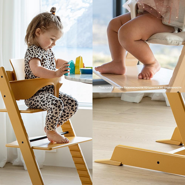 Фото - Вставка для стільчика для годування Stokke Tripp Trapp Baby Set² Vanilla White (650011)