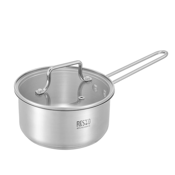 Фото - Набор кастрюль RESTO GINAN 1,35/2,8/5,0 л 3 шт. (92025)