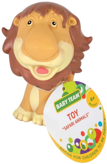 Фото - Игрушка для ванной Baby Team Животные сафари лев (8752_лев)