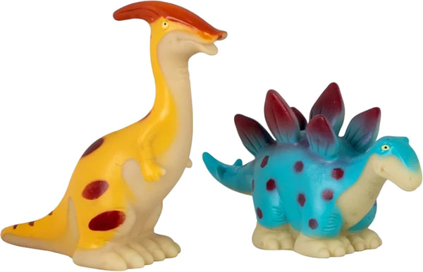 Фото - Игрушка для ванной Baby Team Динозавры 2 шт. (8757_жовтий та блакит. динозав)