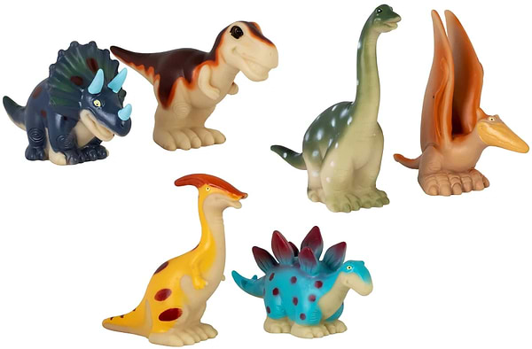 Фото - Игрушка для ванной Baby Team Динозавры 2 шт. (8757_жовтий та блакит. динозав)