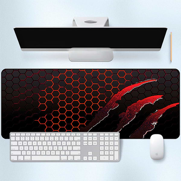 Фото - Коврик для мыши игровой Voltronic Honeycomb Black/Red (S5382)