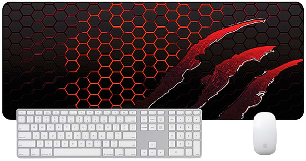 Фото - Коврик для мыши игровой Voltronic Honeycomb Black/Red (S5382)