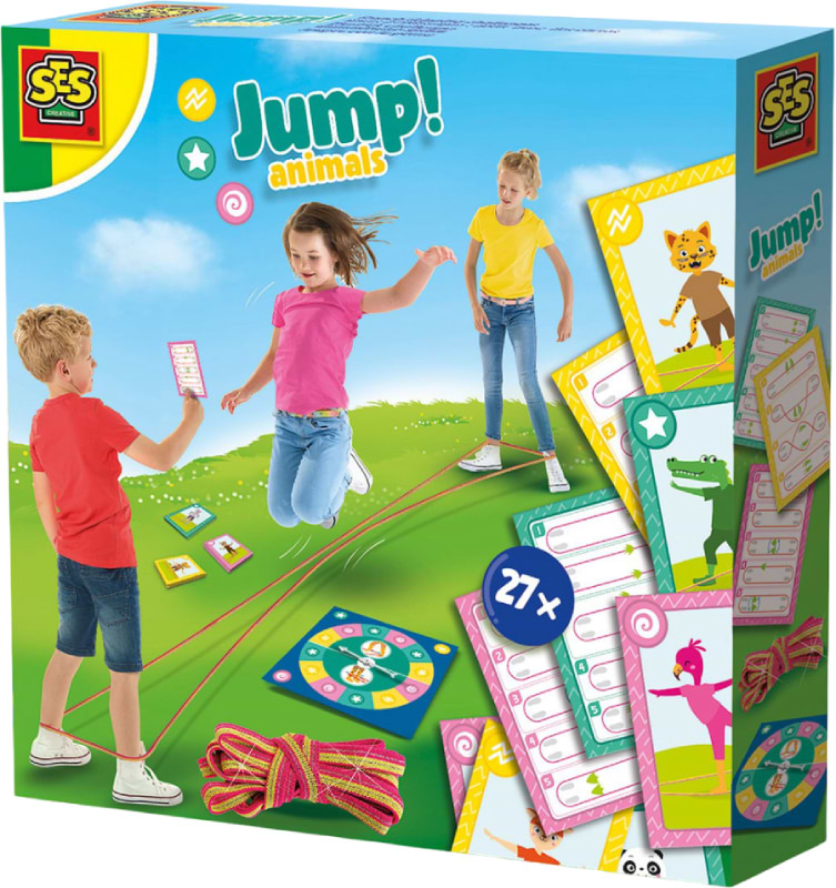 Настольная игра (3-4 года) Ses Creative ПРЫГУЧАЯ КОМАНДА (02248S)